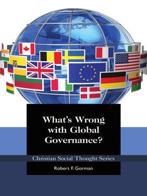 cover image of What's Wrong with Global Governance?